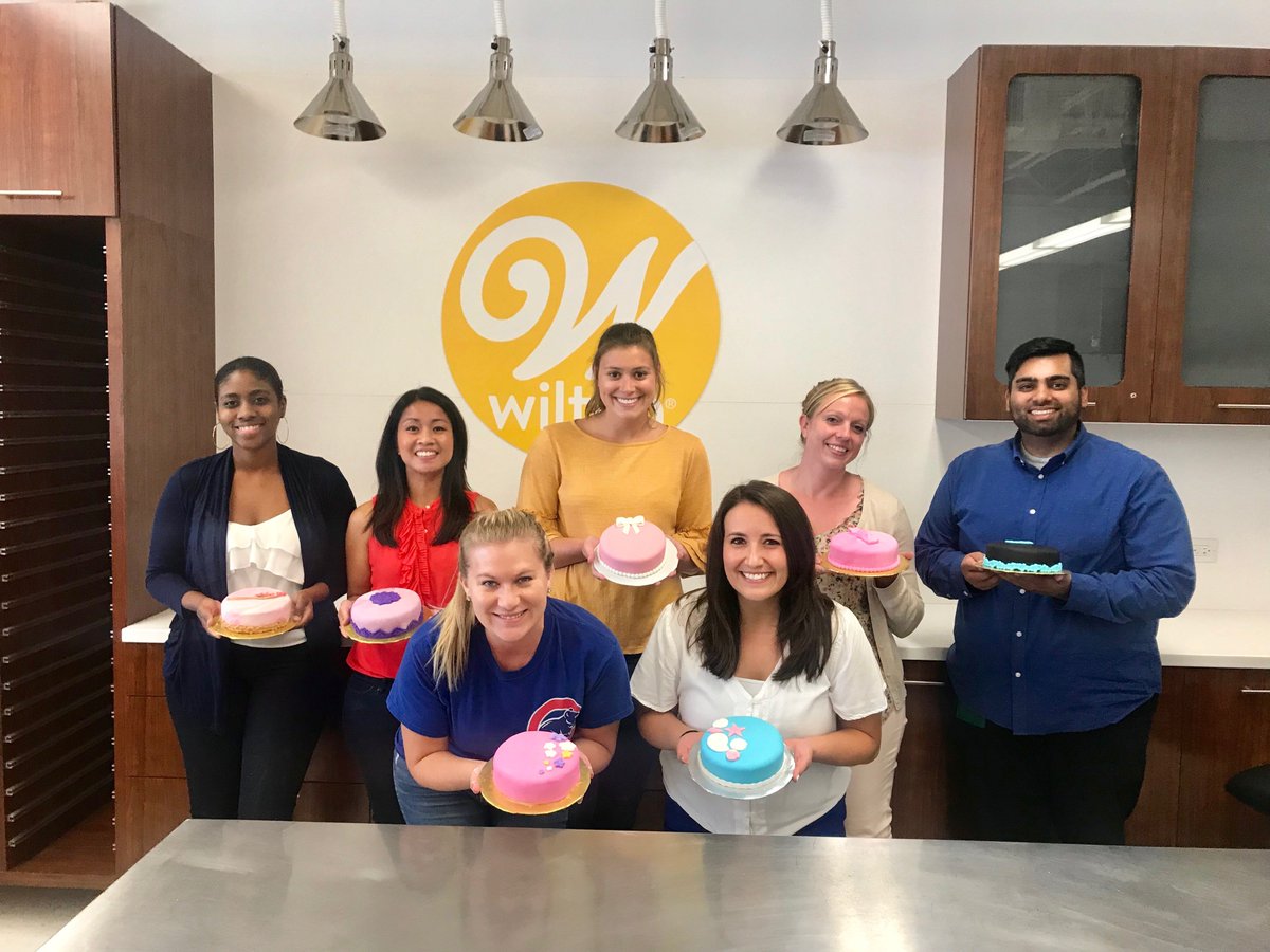 wiltonbrands's tweet photo. Our Integrated Marketing Team went to the Wilton School yesterday where they took a Fondant 101 class. What a fun team bonding event! Check out their sweet designs! #Wilton #WorkAtWilton #Fondant101 https://t.co/KDvl9FnECZ
