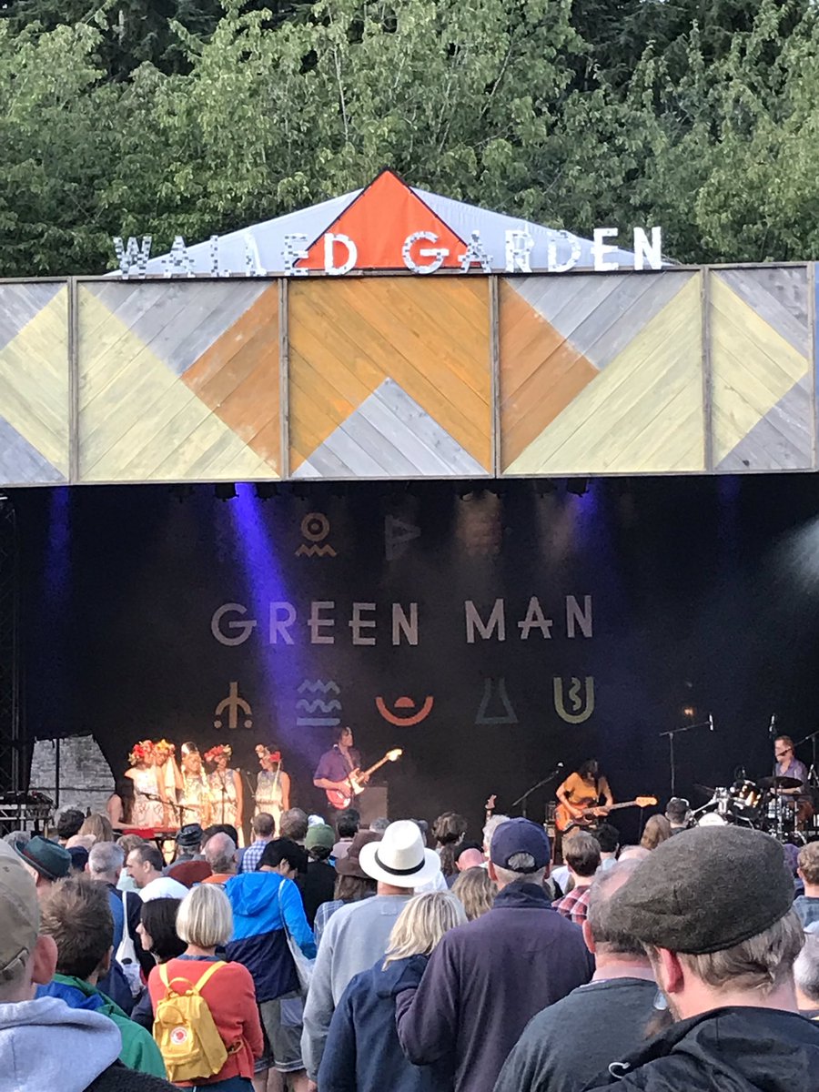 LeggeBourke's tweet photo. First little stroll around .@GreenManFest place looking fab! Even found Axe throwing which is a first!! Thank you to the home team @glanusk for all the hard work preparing the site. #AboveAndBeyond  hope everyone enjoys the weekend. Don’t forget all... sheep back on soon #betidy https://t.co/XzmZlFblqj