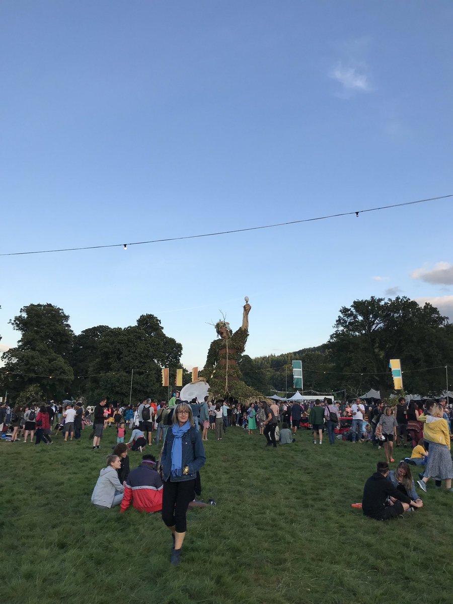 LeggeBourke's tweet photo. First little stroll around .@GreenManFest place looking fab! Even found Axe throwing which is a first!! Thank you to the home team @glanusk for all the hard work preparing the site. #AboveAndBeyond  hope everyone enjoys the weekend. Don’t forget all... sheep back on soon #betidy https://t.co/XzmZlFblqj