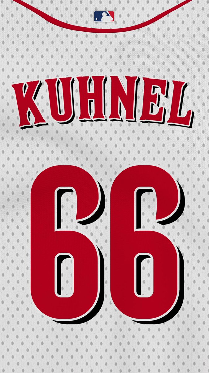 Reds's tweet photo. Welcome to The Show, @JoelKuhnel!

An 11th round pick by the #Reds in 2016, Kuhnel (KOON-uhl) posted a 2.18 ERA, 1.02 WHIP and .201 opponent average over 41 games (53.2 IP) between Chattanooga and Louisville this season.

Kuhnel will wear No. 66. https://t.co/s8dkcbsTft