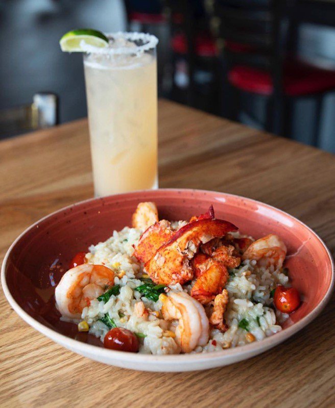 EvvivaTrattoria's tweet photo. Repost: @diningplaybook. A meal you have to taste to believe! This dish is made with North Atlantic Lobster &amp; Fresh Shrimp on a bed of thick and creamy Risotto🤤 #diningplaybook https://t.co/65gFsWjklm