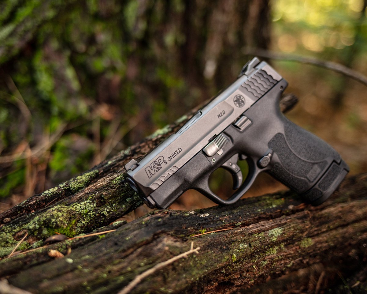 What is your EDC? This Smith &amp; Wesson® M&amp;P®9 SHIELD™ M2.0™ is one of the best. #SmithandWesson #MandP #9mm #SHIELD #M2point0