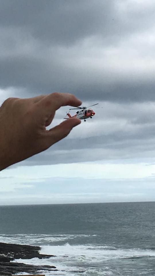 We all need a helping hand sometimes.... Thanks to the staff of Hook Head lighthouse for the nice photo.
#IrishCoastGuard