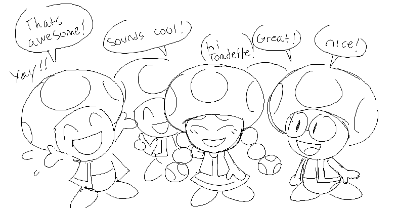 fruitcastle's tweet photo. Trans Toadette Comic https://t.co/E6dYjPW4Nl
