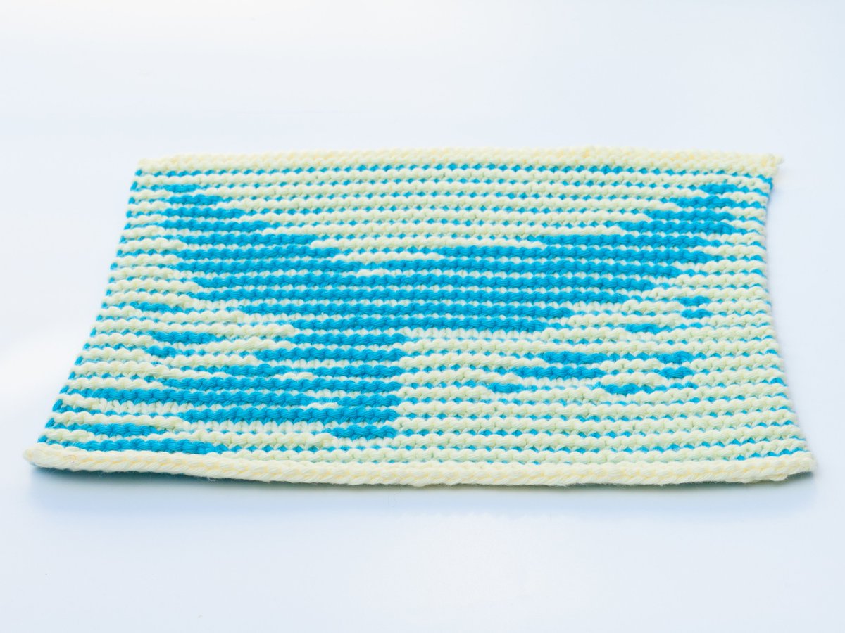 Discover Illusion Knitting with a special offer from Knitting Emporium. Buy three patterns pay half price. Use them as dishcloths or squares for an afghan the choice is yours.  ravel.me/lauraw0/ikd