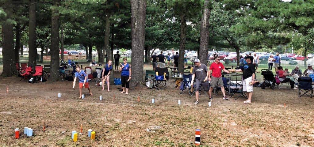 PlanetKubb's tweet photo. WHYS Bluegrass Festival Kubb Tournament 2019 Preview https://t.co/Ri1JTRL9RG https://t.co/g4LKcOQkC4