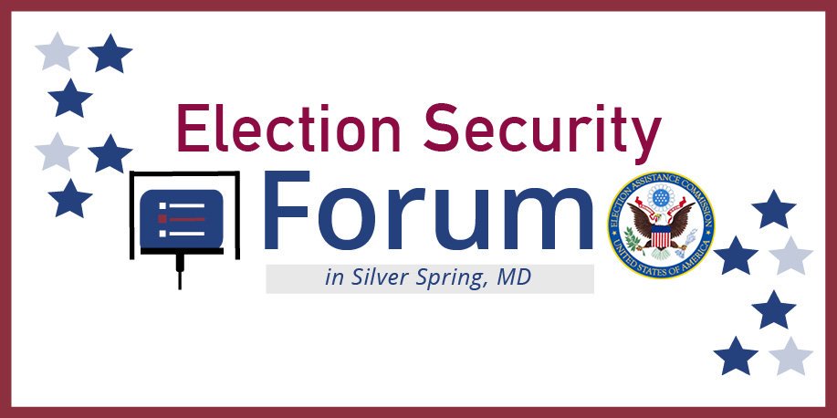 EACgov's tweet photo. The 2019 @EACgov Election Security Forum has ended. Thanks for joining us.
#ElectionPrep19 #TestandCert #2020Focus https://t.co/2DgR0wGODB