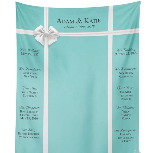 paperramma's tweet photo. Every girl has dreamed of receiving her own tiffany's jewelry! Tiffanys lovers will love this custom made party backdrop inspired by the little blue box that started it all. #tiffanys #partybackdrop #partytheme #engagementparty #engagement #engaged #weddingplanning https://t.co/zTKmx2HCR1