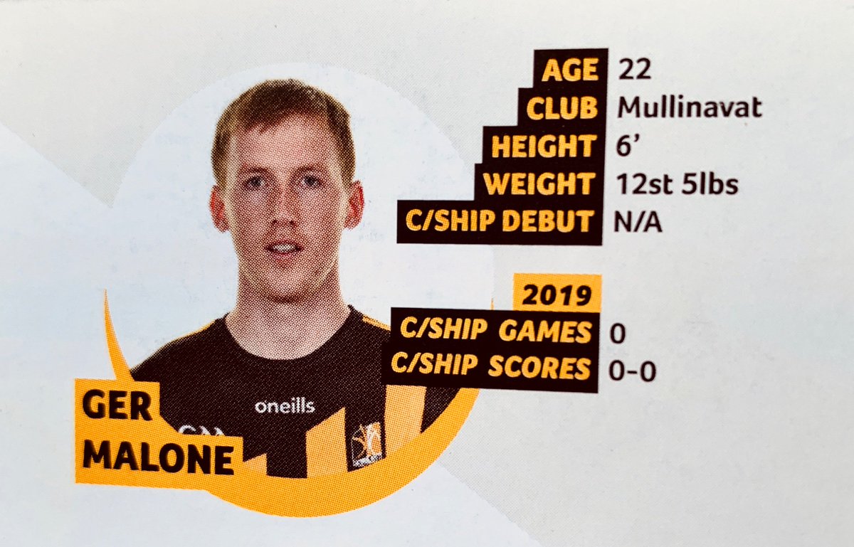 GAAMullinavat's tweet photo. Thomas Aylward &amp; Ger Malone
Best wishes to both Mullinavat GAA club representatives for Sunday's All Ireland senior  hurling final, along with both @KilkennyCLG teams.
All at our club are proud to have two county panelists involved on the big #hurling day of the year. #vegasabu https://t.co/zIWSEIVuiN