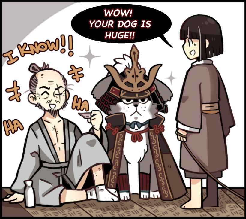 HeavyWoodenBox's tweet photo. #SEKIRO he's a good dog, I promise🦴🐺 https://t.co/OvIirswlzq