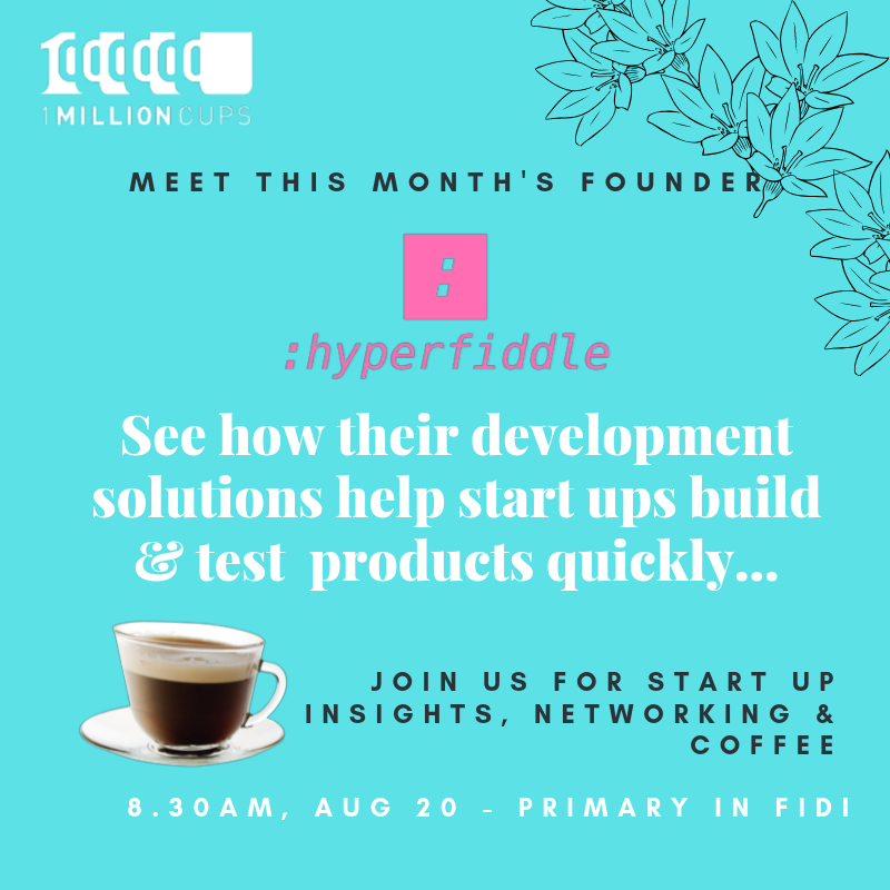 1MCNYC's tweet photo. Join us Tues Aug 20th, 8.30am at Primary in FiDi. Hear from start up #hyperfiddle #founder @dustingetz
Creators of development solutions for semi-technical people allowing startups to build & test products quickly #techstartups #startupadvice #startupnyc https://t.co/ZRLrfDukbT https://t.co/Xb4cbnEHtV