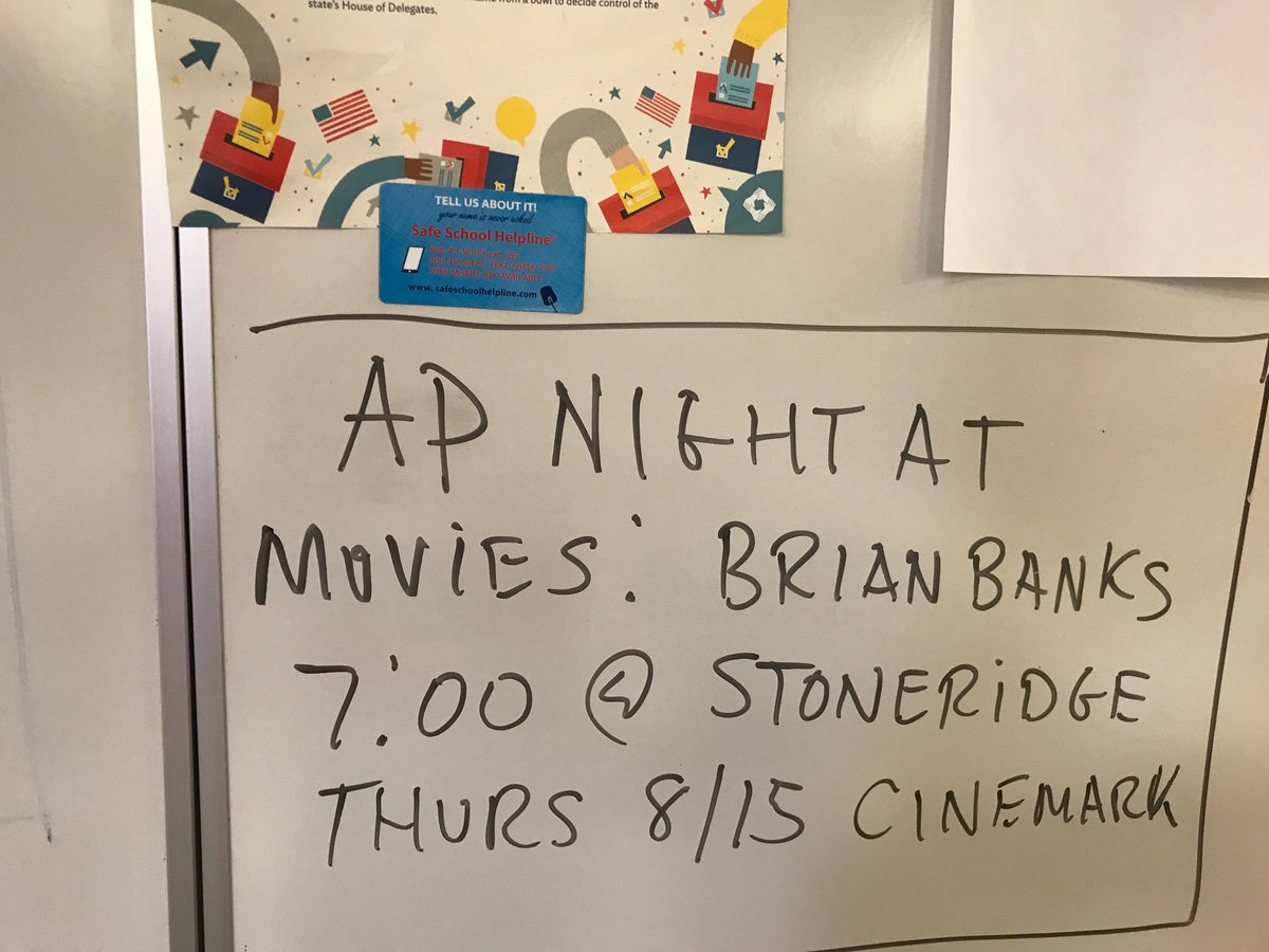 bradyjcompgov's tweet image. Join us for AP Movie Night tonight! #APComparative