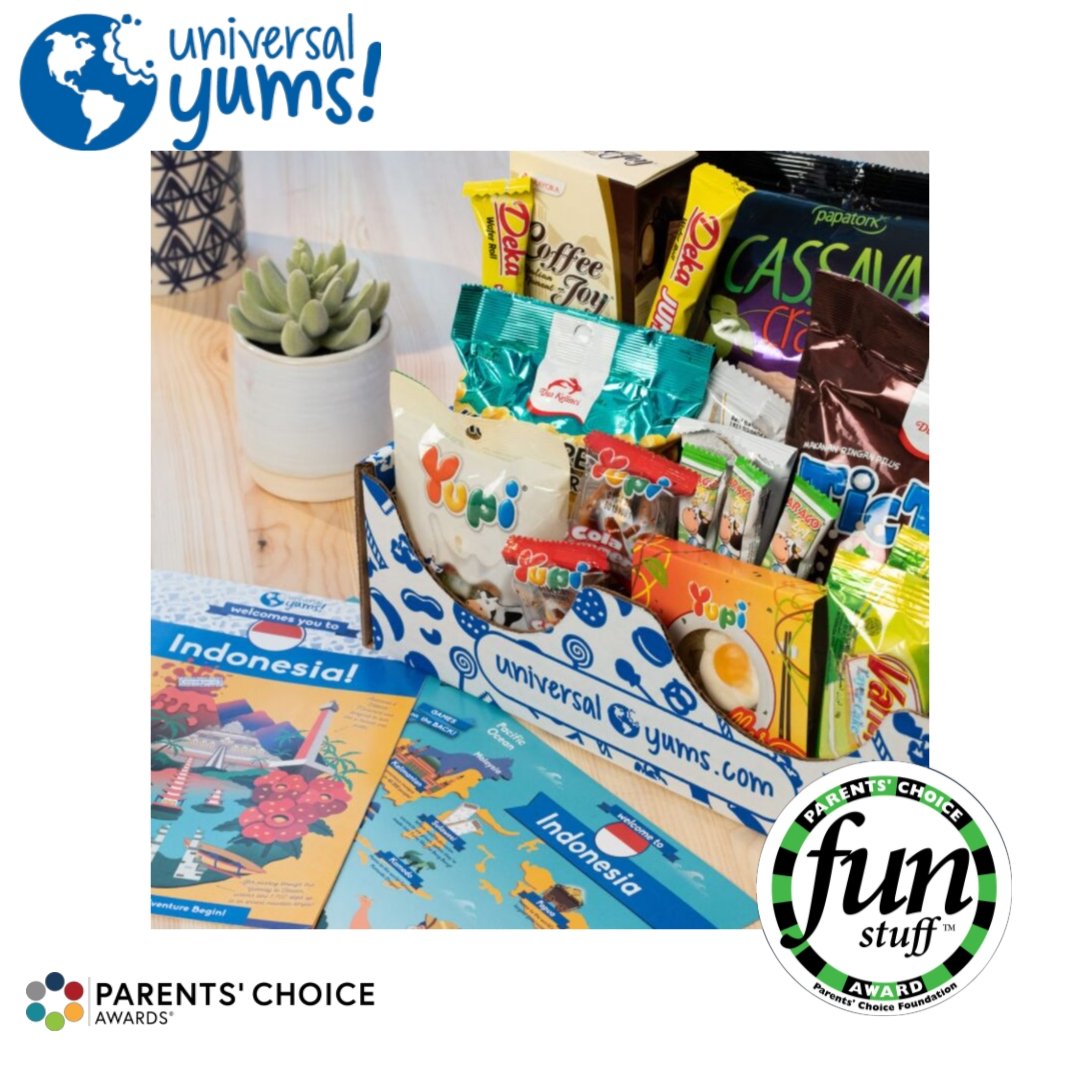 Parents' Choice® (@readplaylearn) on Twitter photo Talk about fun! You’ll have to try really hard not to talk with your mouth full. Each box from <a href="/UniversalYums/">Universal Yums!</a> delivers an intriguing adventure for curious taste buds and minds, sparking interest in a variety of cultures and customs. bit.ly/2MjwpCp Talk about fun! You’ll have to try really hard not to talk with your mouth full. Each box from <a href="/UniversalYums/">Universal Yums!</a> delivers an intriguing adventure for curious taste buds and minds, sparking interest in a variety of cultures and customs. bit.ly/2MjwpCp