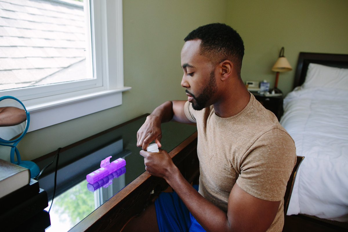 A good way to #StayHealthy is to stay organized! Whether you’re on #PrEP or on #HIVtreatment, use a weekly pill organizer to help you keep track of your meds. Follow @CDC_HIVAIDS for more tips on staying healthy. #TalkUndetectable