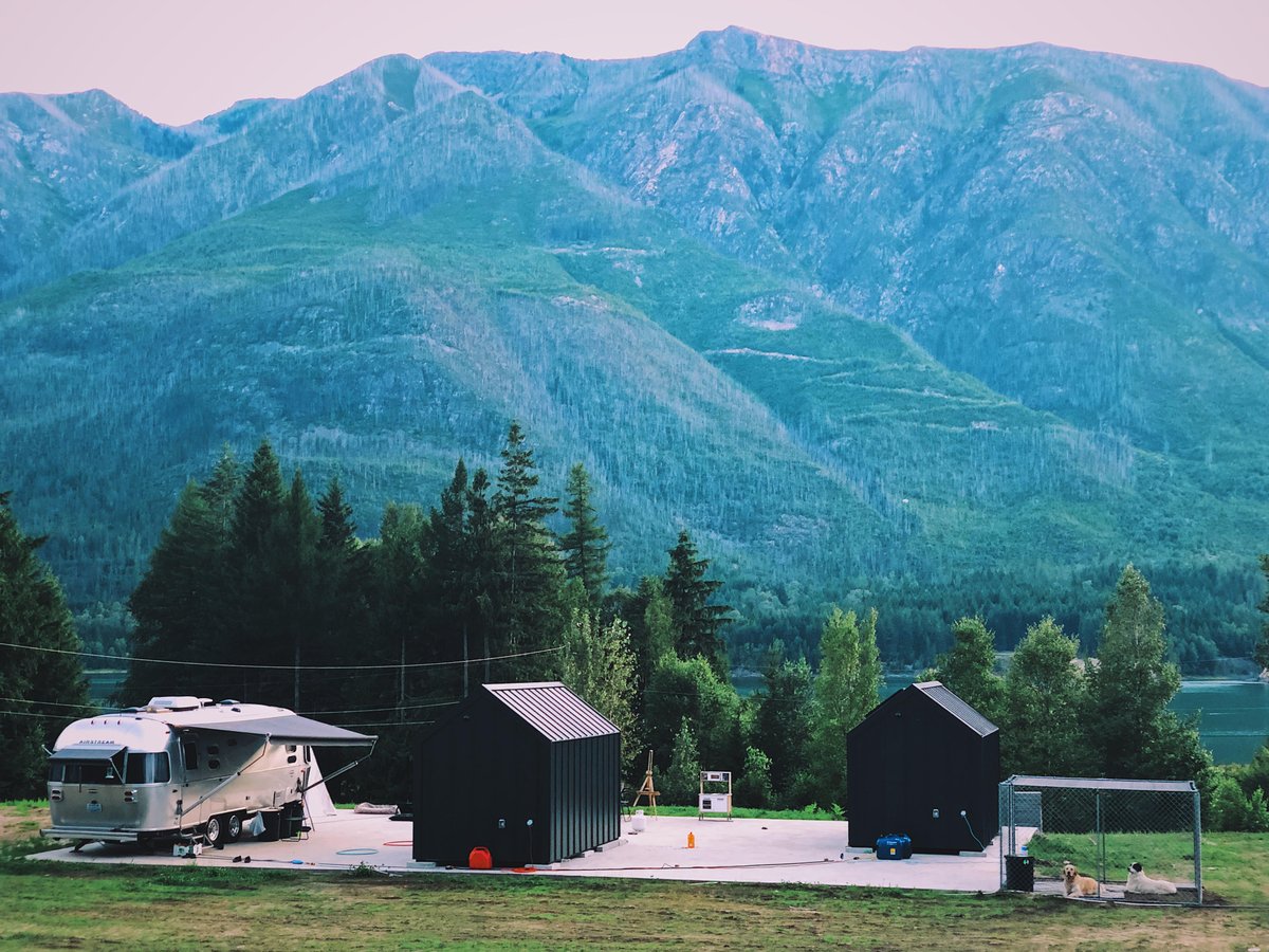 DropStructure's tweet image. We recently installed a pair of Mono Minis on the shore of Upper Arrow Lake, in B.C. Canada. We'll publish the blog, along with more pictures, next week, but for now, here's a quick pic.