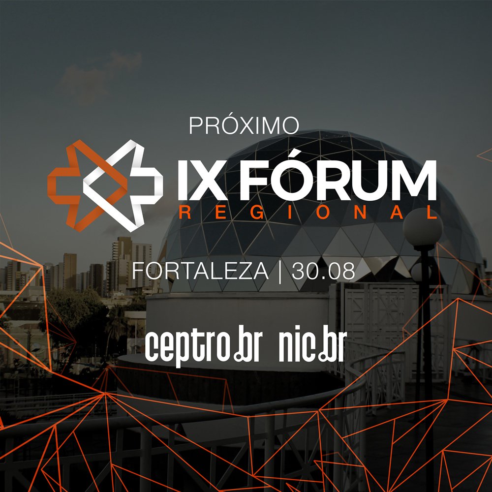 ComuNICbr's tweet photo. Anote na agenda: as cidades de Fortaleza (CE), Natal (RN) e São José do Rio Preto (SP) receberão em breve o IX Fórum Regional. Encontro debate estratégias para alavancar o desenvolvimento da Internet em cada região. Participe: https://t.co/iF36YUHqgv #ixforumregional #NICbr https://t.co/eec4w2rTl9