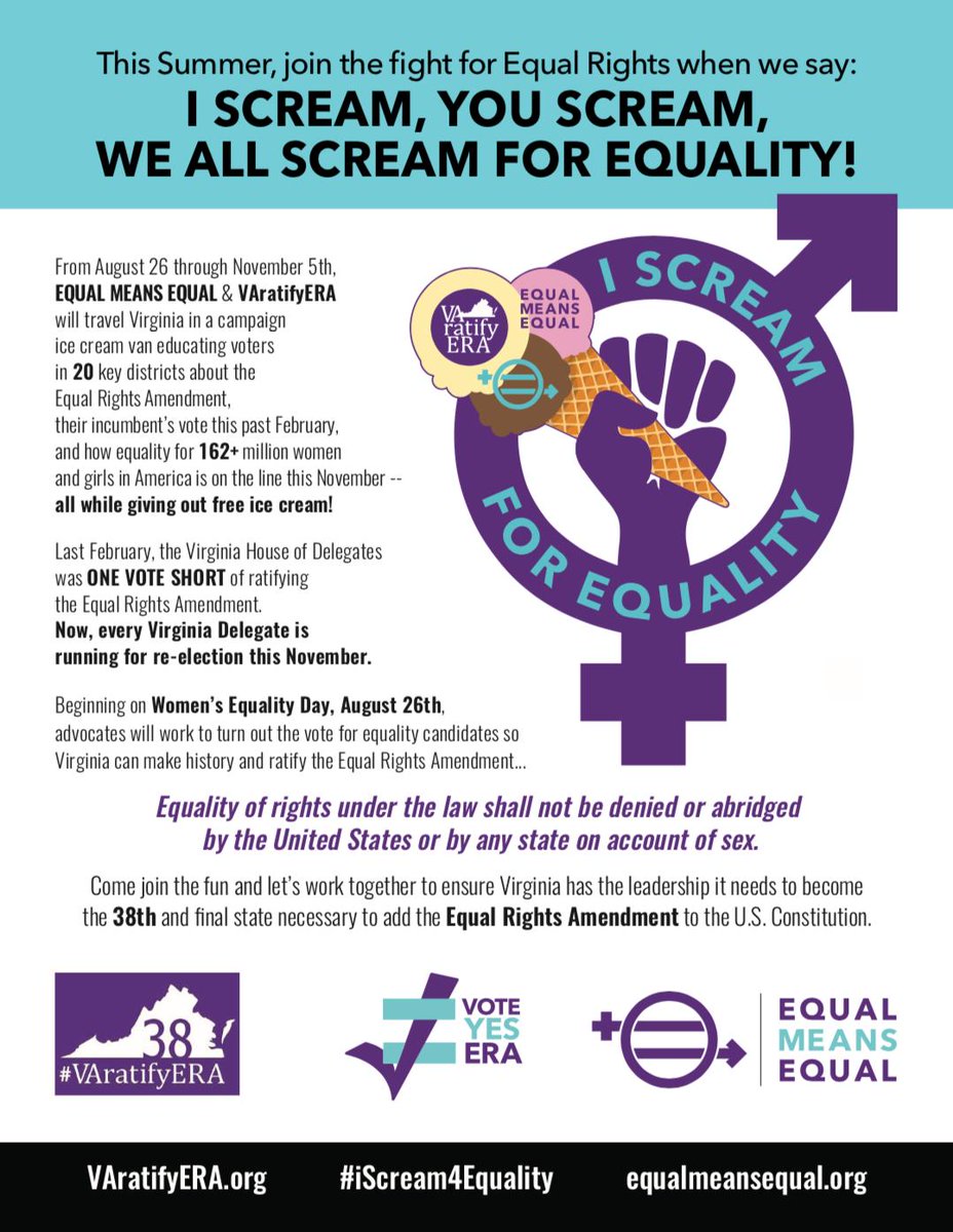 VoteEqualityUS (formerly VAratifyERA) ☂️ tweet media