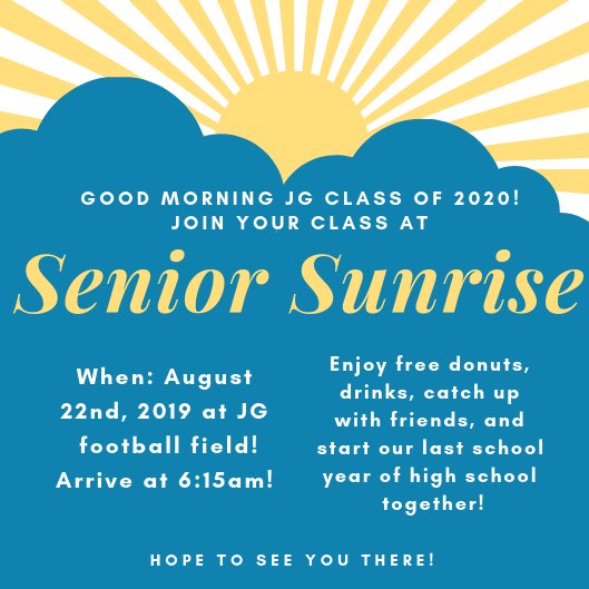 Supeschmidt's tweet photo. ATTENTION SENIORS.... https://t.co/VhiUJUc4xp