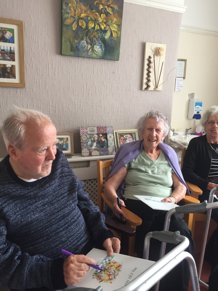 windsor_care's tweet photo. Bingo day at Windsor today. Well done to Sylvia, Dorothy, Jen and Gladys who all won some chocolate 🍫#Activities # https://t.co/uqLCQbABug