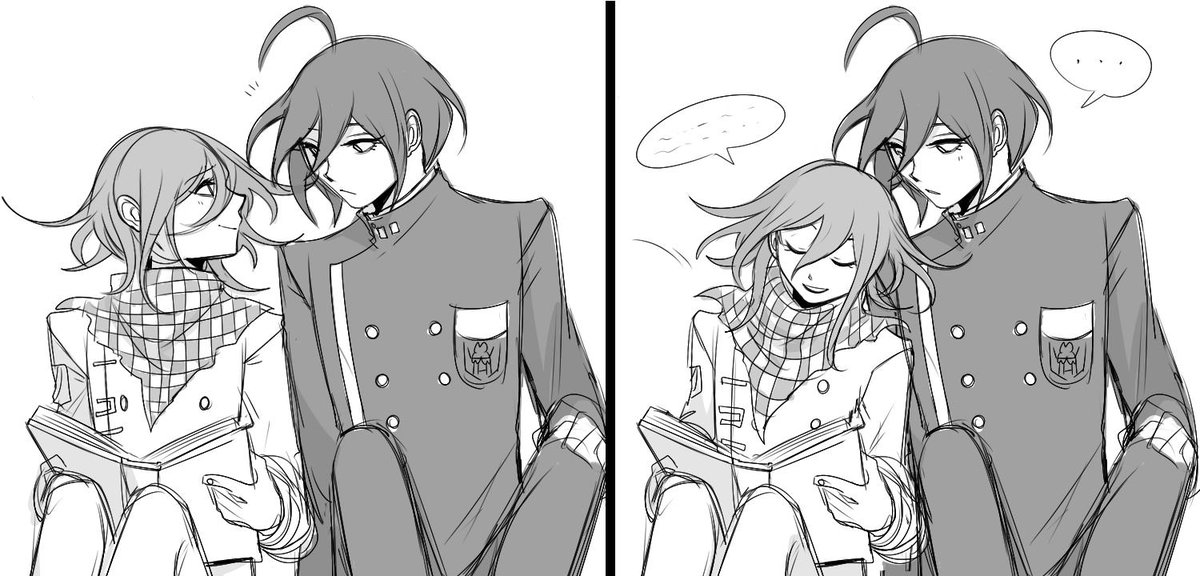 wip & sketch dump // day 310907621: still drawing ouma and saiou