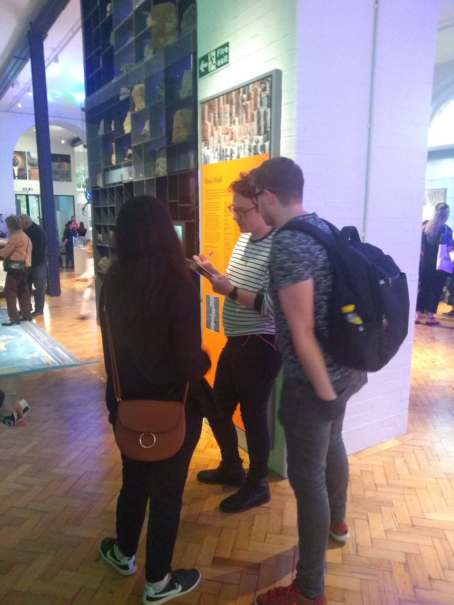 Put a clipboard in my hand and suddenly I feel very powerful 😂 really enjoyed helping collect feedback for <a href="/chembham/">Chem Birmingham</a> outreach at Lapworth Lates tonight