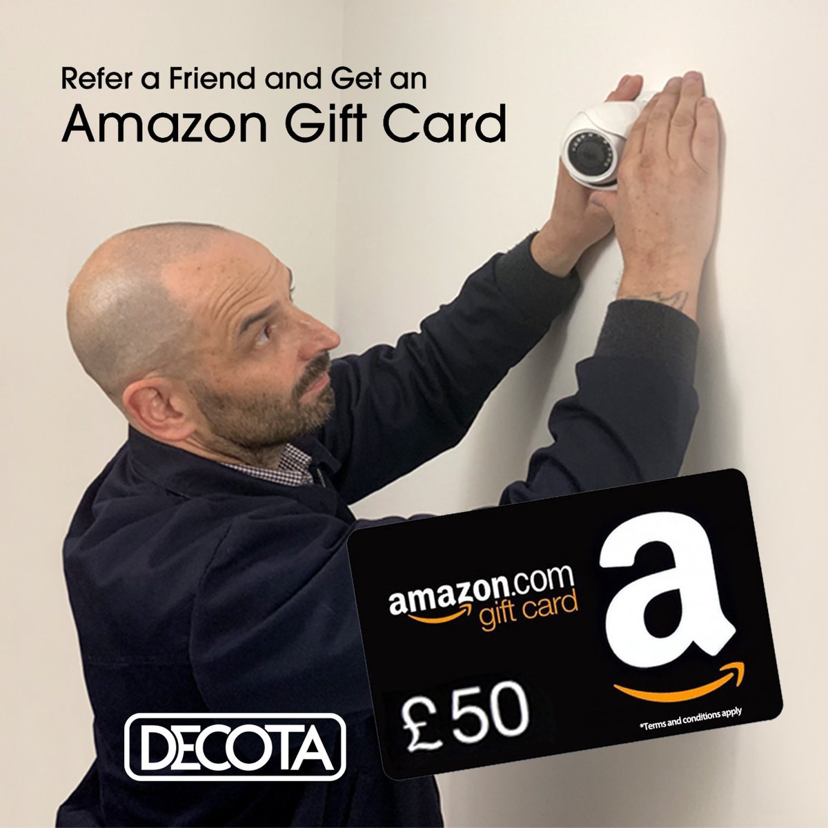 DecotaCCTV's tweet photo. Our new recommend a friend scheme, #earnextramoney for recommending someone for a #CCTV installation #everyonesawinner!
please ask for further details. https://t.co/XkBCV2nmfE