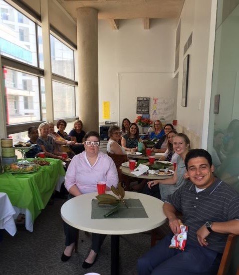 CREW_Clt's tweet photo. CREW Charlotte ladies helped support a luncheon for Safe Alliance employees.  Serving victims of domestic violence and their children, Safe Alliance aligns with CREW’s core values.  #CREW #CREWClt #CRE #SafeAlliance https://t.co/6qAJyWVru5