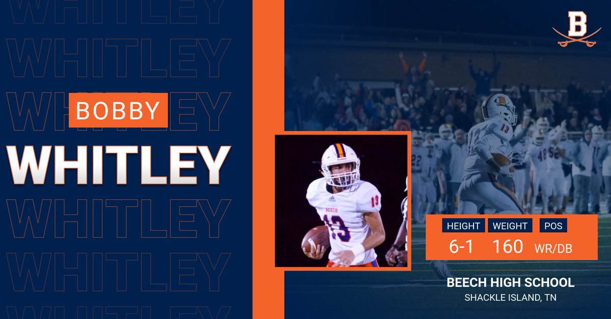 BeechFootball's tweet photo. Senior of the Day: #13 Bobby Whitley #BuccaneerPride https://t.co/96WgxJ1itR