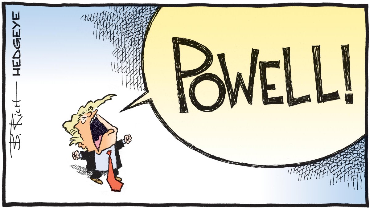 Risultati immagini per hedgeye powell