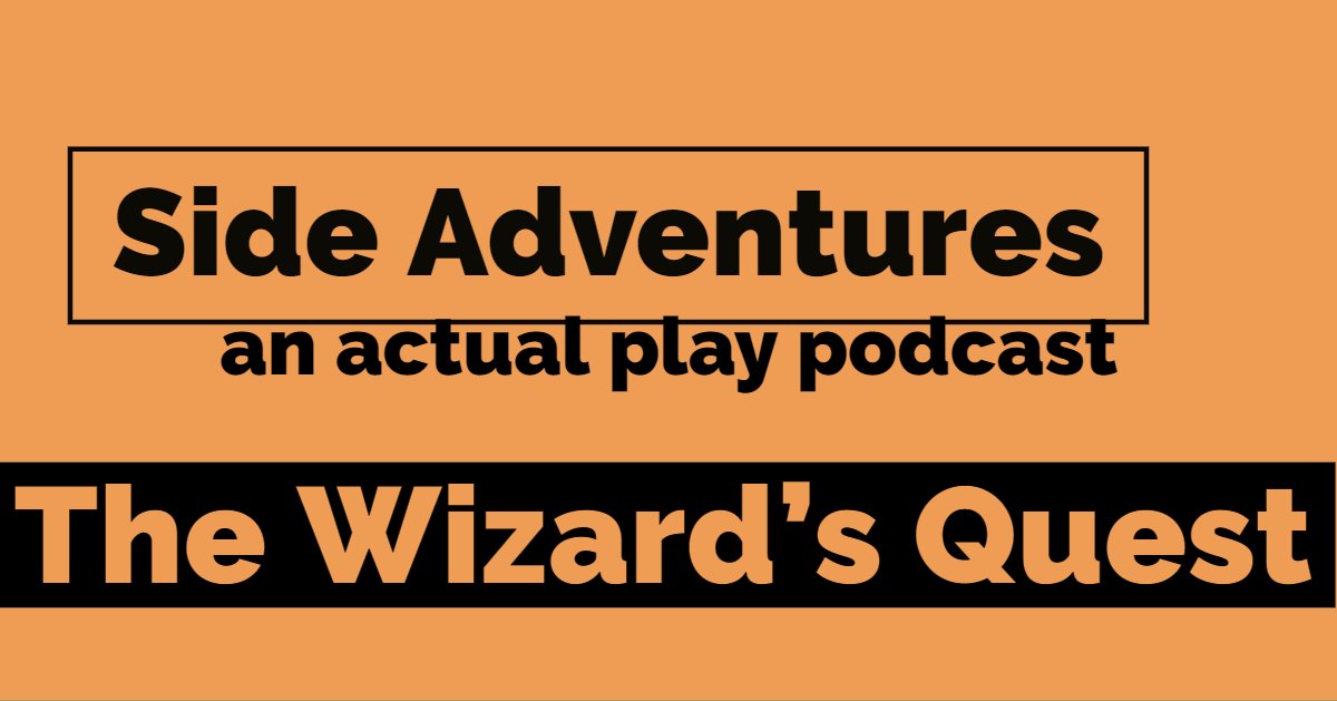SideAdventures's tweet photo. The Wizard at the outskirts of town has a simple quest; return his  property to him and gain untold rewards! But things are not all that they seem...

https://t.co/964UrPXE7z https://t.co/SDJN0DyCRw