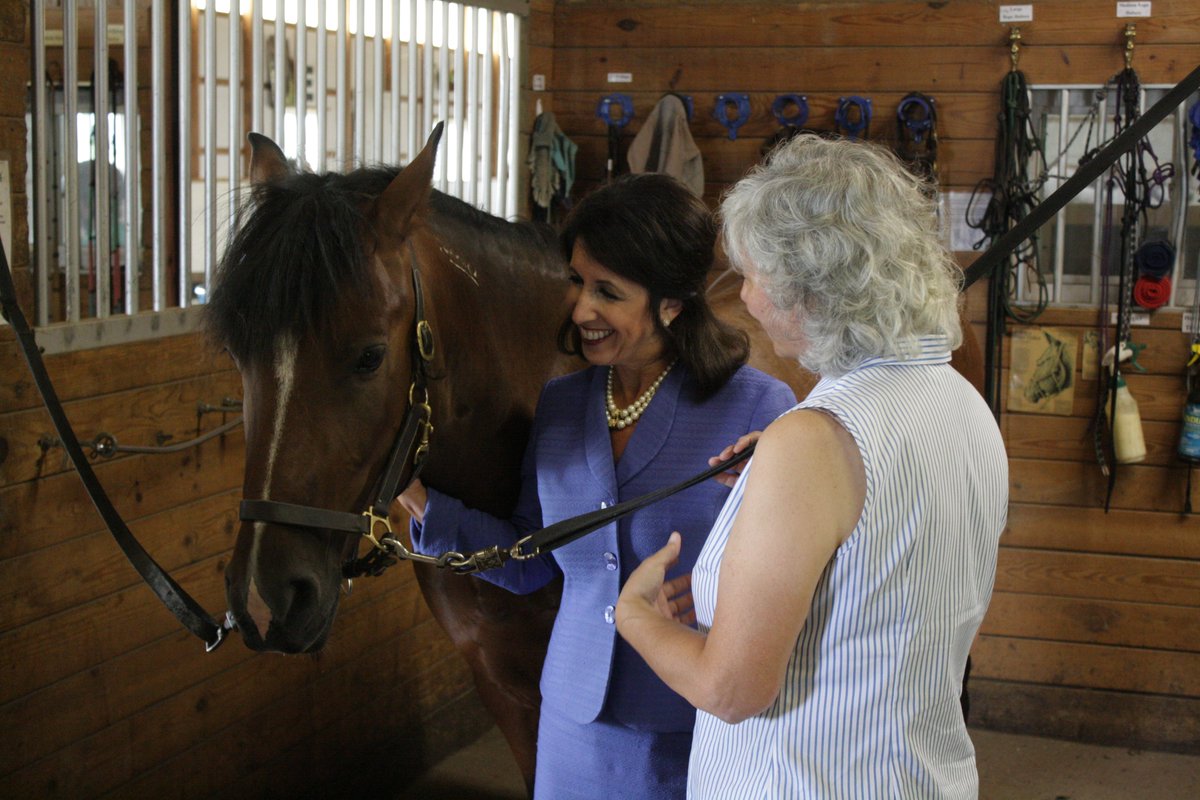 CherylDinolfo's tweet photo. Each and every day, the dedicated volunteers at @EquiCenterNY are changing the lives of youth and adults with disabilities as well as local veterans and their families in a big way through therapeutic riding lessons, culinary classes and more. Very fortunate to visit them today! https://t.co/SnSeujkHk2