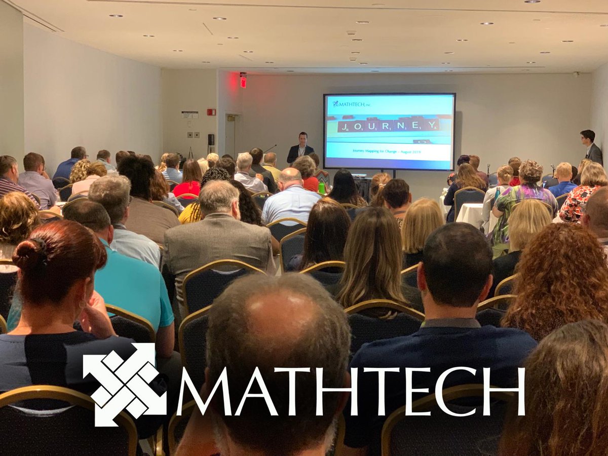 mathtechinc's tweet image. Great turnout at #FTAtech2019 for #Mathtech's Jason Woodcock and Frank Nestore for their presentation on customer #Journeymapping!