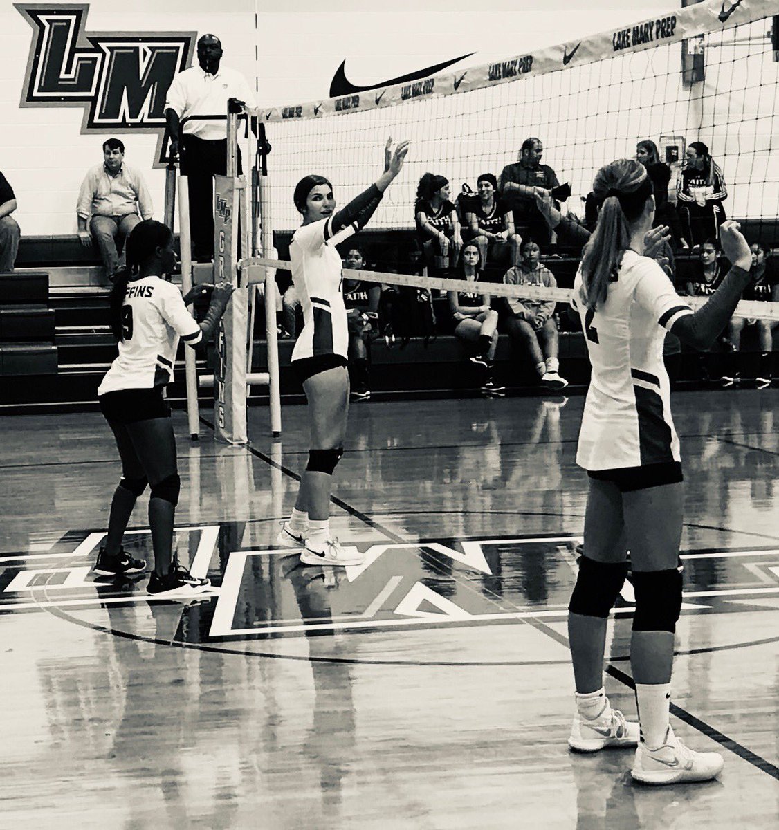 Griffins Volleyball back in action v. Faith in tonight’s 7:00pm game! Come out and cheer them on! <a href="/LMPvolleyball/">LMP Volleyball</a>