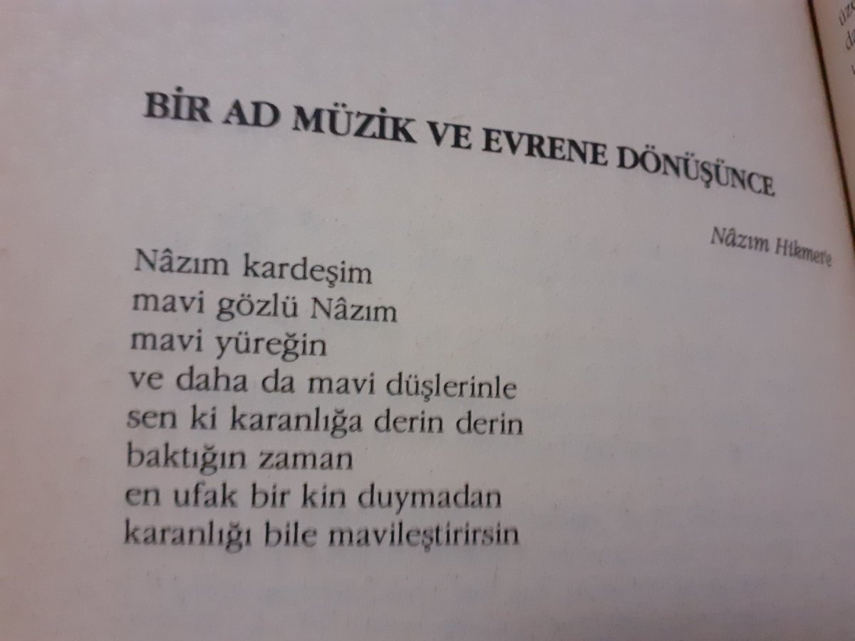 Ünlü Yunan şair Yannis Ritsos'un Nazım Hikmet'e yazdığı şiirden bir bölüm. Yunanistan'ın Nazım'ı... #yannisritsos
