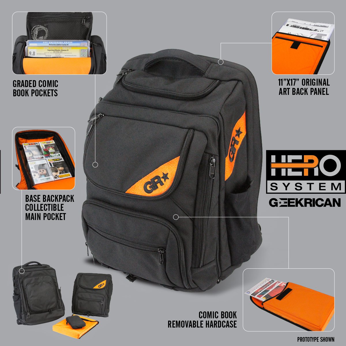 geekricanpr's tweet photo. Take a look at this baby. By the fans for the fans. Hero System by #geekrican , preorder yours soon at https://t.co/Y045pHi35K #backpack #comiccon #convention #gamer #comicbook https://t.co/sONaH2w4Z0