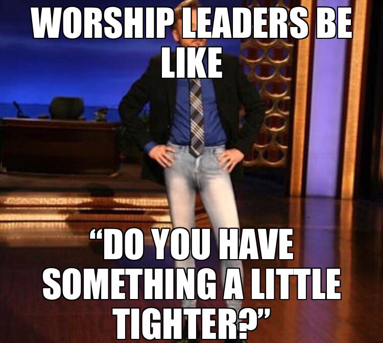 DunsonAllen's tweet photo. #WorshipsLeaders #SkinnyJeans https://t.co/AKM7rq8Ba5