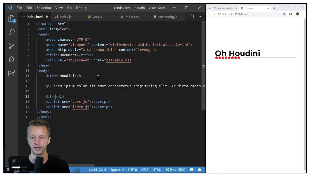 nucliweb's tweet photo. Creating a Custom CSS Houdini Paintlet! by @designcoursecom
πΊ New Video tutorial added to https://t.co/WjGkHvMKNU #cssHoudini #FutureCSS https://t.co/ybvDfqgOHu