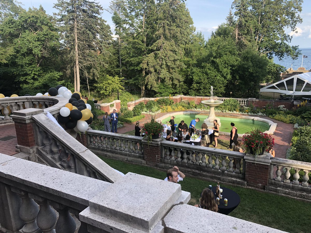 Beautiful night at <a href="/Glensheen/">Glensheen Mansion</a> for Fuse Goes Gatsby!