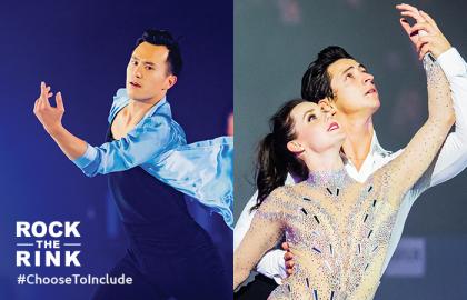 SpecialOCanada's tweet photo. The countdown is on to @rocktherinktour with @ScottMoir, @tessavirtue, @Pchiddy &amp; @elvisstojko and more!

Stay tuned for the announcement of our Special Olympics athletes performing alongside these inspiring skaters! #ChooseToInclude 

https://t.co/h2B9eNO0F9 https://t.co/uvjPtLK5F6
