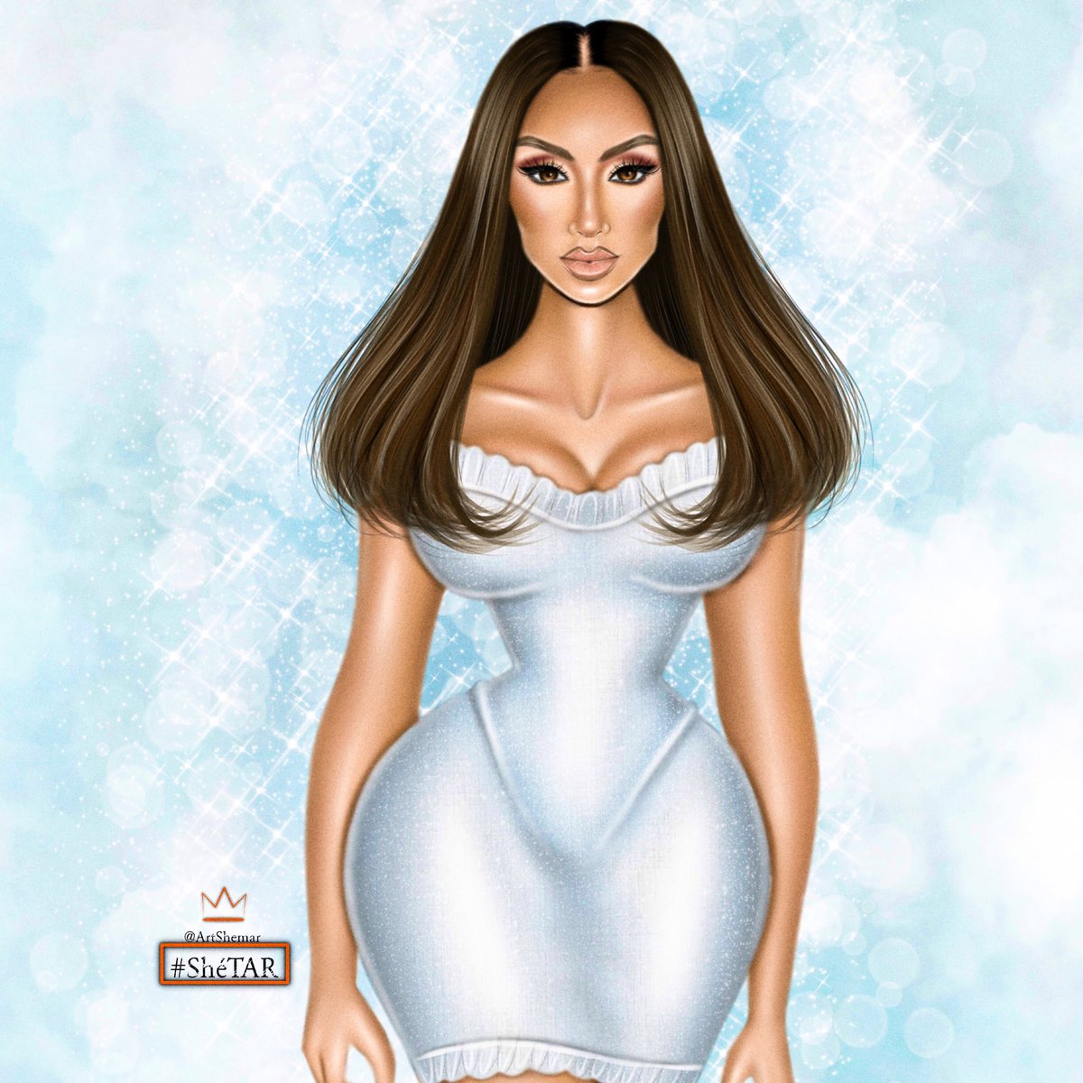 Drew <a href="/KimKardashian/">Kim Kardashian</a> of her Matte Cocoa Collection which is coming  8.16✨✨ Hope you like it🙏🏿. (Please Help me RT it) #KimKardashian #KKW <a href="/KKWMAFIA/">KKW MAFIA</a> <a href="/kkwbeauty/">KKW BEAUTY</a> @TEAMKKWDAILY