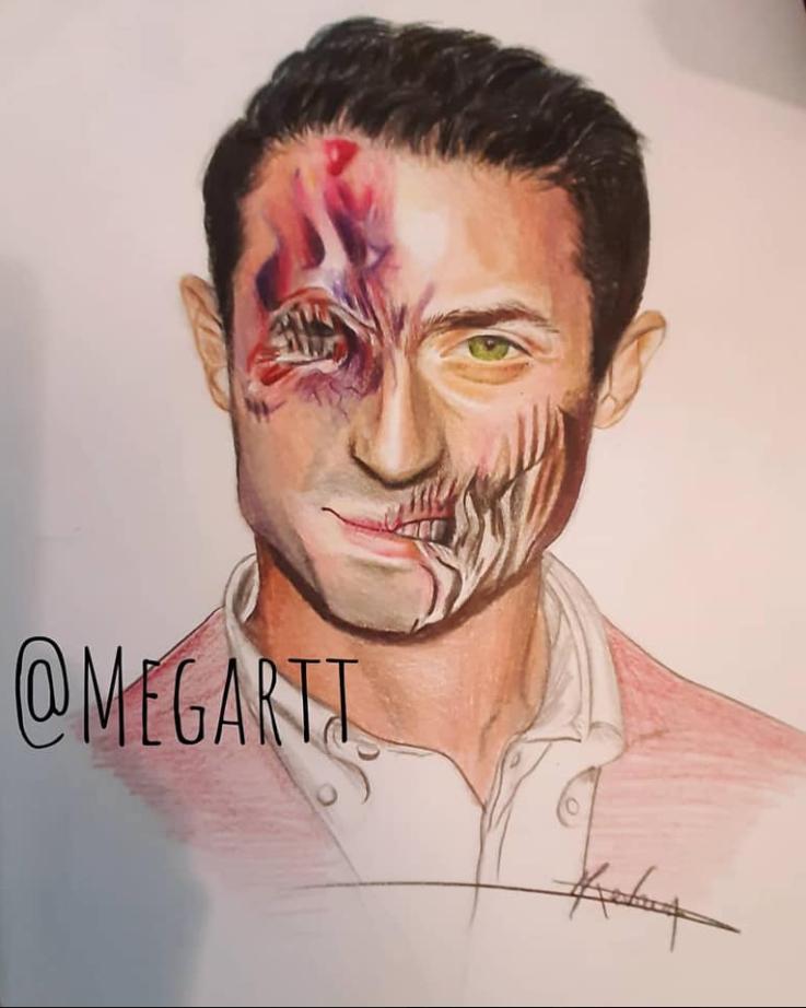 Pilitf Sasharoiz Sean Renard Grimm Travail Au Crayon De Couleur Zauberbiest Grimm Grimmfanart Artwork Fanart Grimmartstudio 1 In Progress 2 The Result By Megartt T Co Qeihqlw1oy