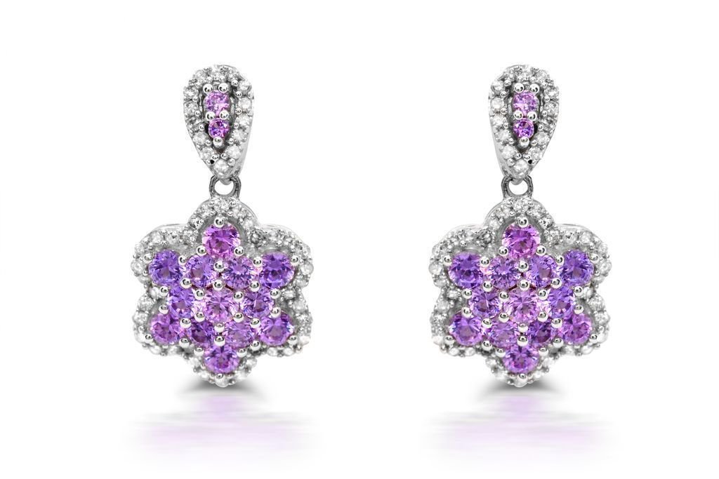 AffinityD2013's tweet photo. A blossom of adorable purple sapphire floret earrings. Because that girly you is blooming like this floret earrings.🌺🌸

https://t.co/aFPAL1uCA6

#AffinityDesigns #Wholesale #finejewelry #silverjewelry #jewelry #jewelrydesigner #jewelrymaking #danglingearrings #purplesapphire https://t.co/Brcseuaaz7
