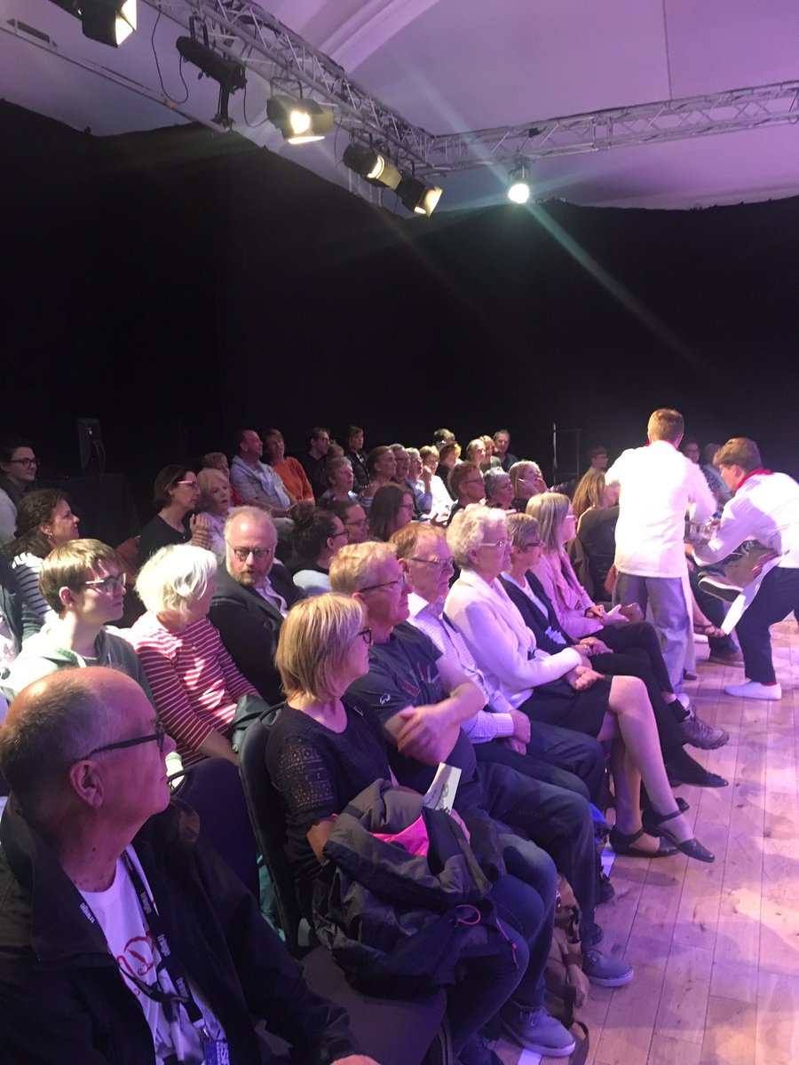 An audience of 80 today- we can’t believe it 😀 Only 2 shows left- make sure you catch us before we are gone. #delicieux <a href="/edfringe/">Edinburgh Festival Fringe</a> #spaceuk