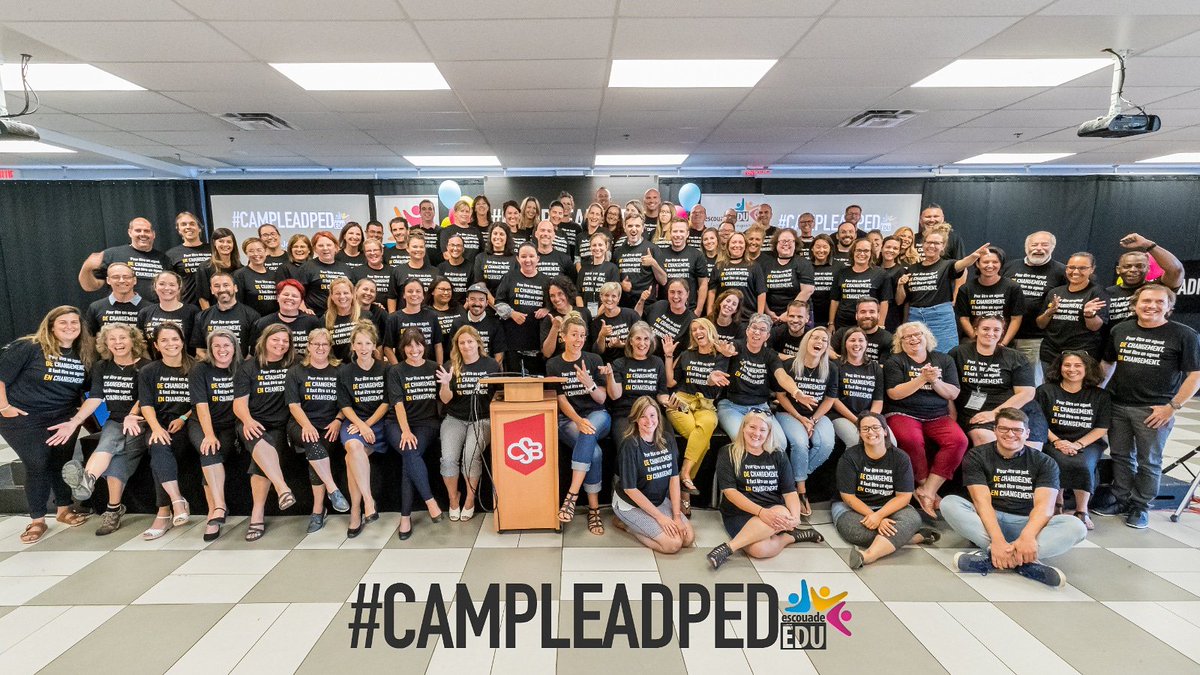 escouadeEDU's tweet photo. C'est avec grande fierté que nous vous présentons la première cohorte du #campleadped !
À l'année prochaine! https://t.co/cdYJDp95jp