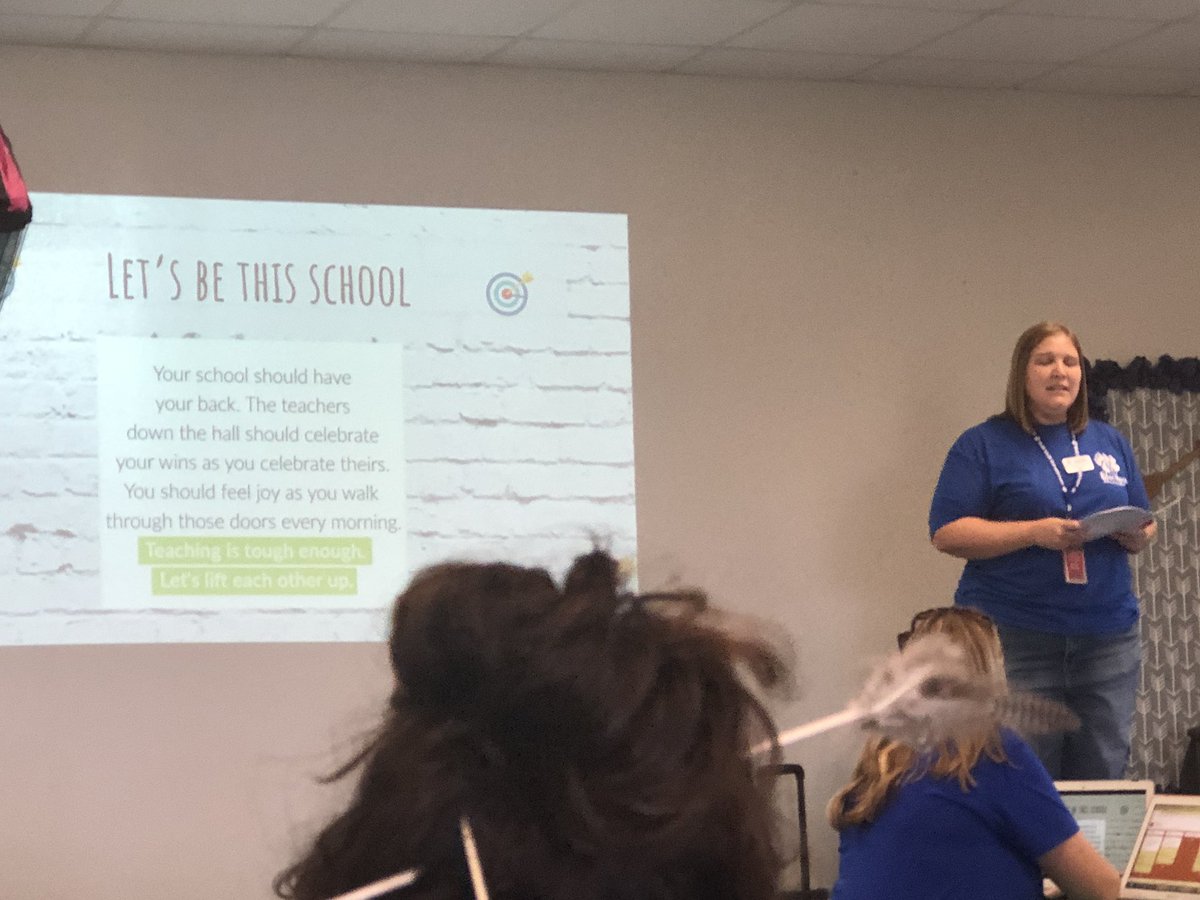 MrsSutton_SPED's tweet photo. So glad to be part of “this school” this year! @wsisdschools @BlueHazeWSISD #EmpoweringBearsBHE #BHEisonTarget https://t.co/RnWkeARxnh