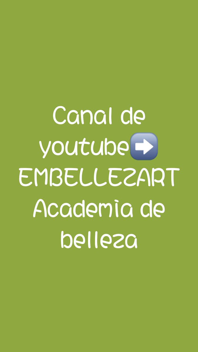 embellezart's tweet photo. #somosEmbellezarte https://t.co/fNh9F6LIHn