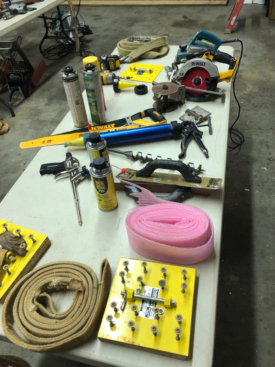 SIPschooltweets's tweet photo. Some of the Tools of the #SIP Trade
Learn more at #SIPschool - next session August 22-23
https://t.co/SCECnyplkO

#StructuralInsulatedPanels #BuildingwithSIPs
 #Training #Construction #SIPInstallers https://t.co/HTRDh6QoZx