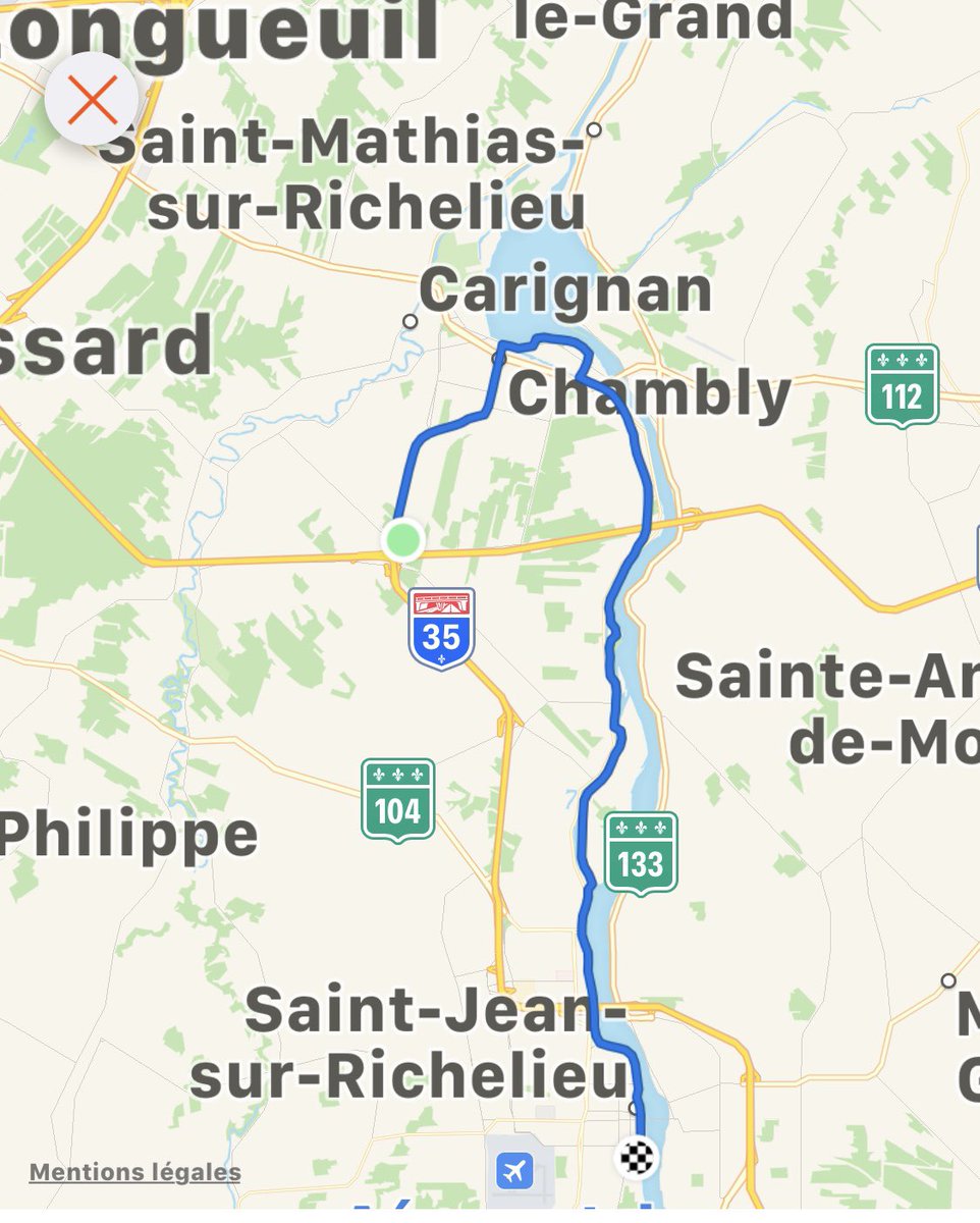cdube2026's tweet photo. Merci à @tourmonteregie pour cette randonnée à vélo de Chambly à St-Jean sur le Richelieu #justeparfait https://t.co/XkmHeBoic6