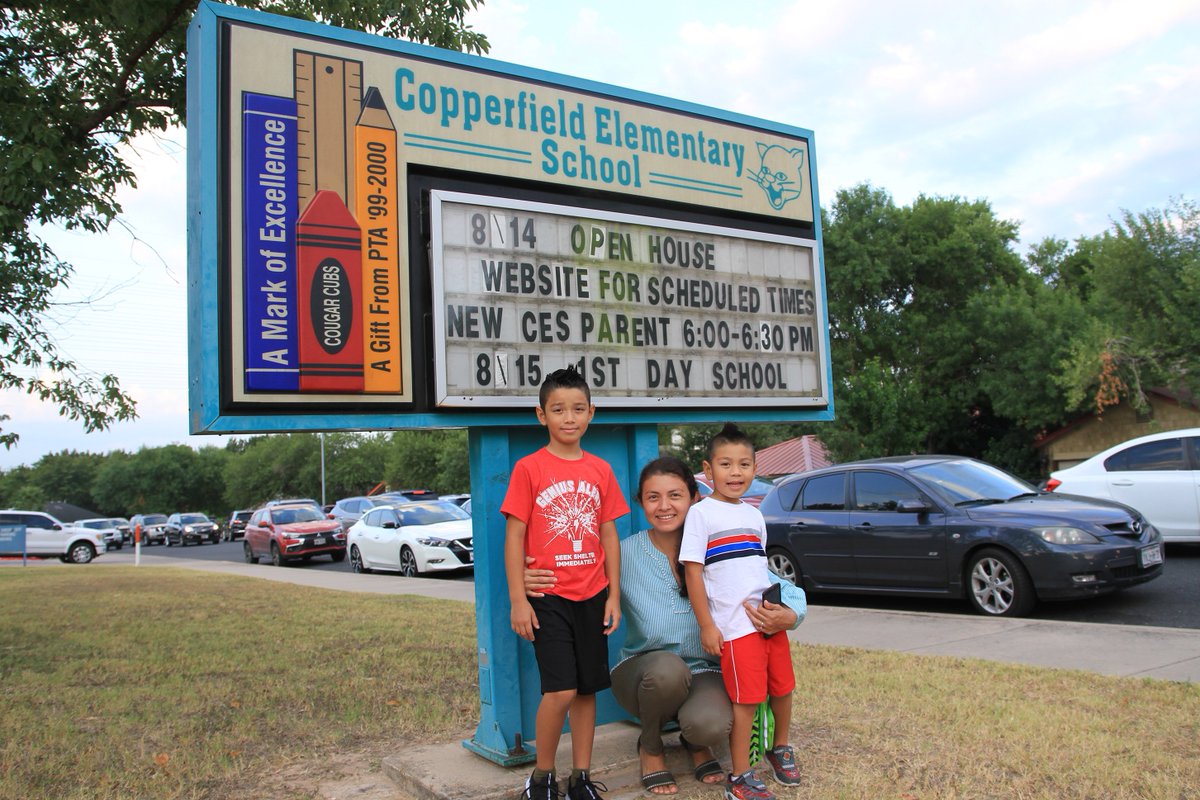 CopperfieldES's tweet photo. #PfirstDay 2019 at Copperfield Elementary (photos):
https://t.co/pGmzzlYnNc https://t.co/st5CJrSkjG
