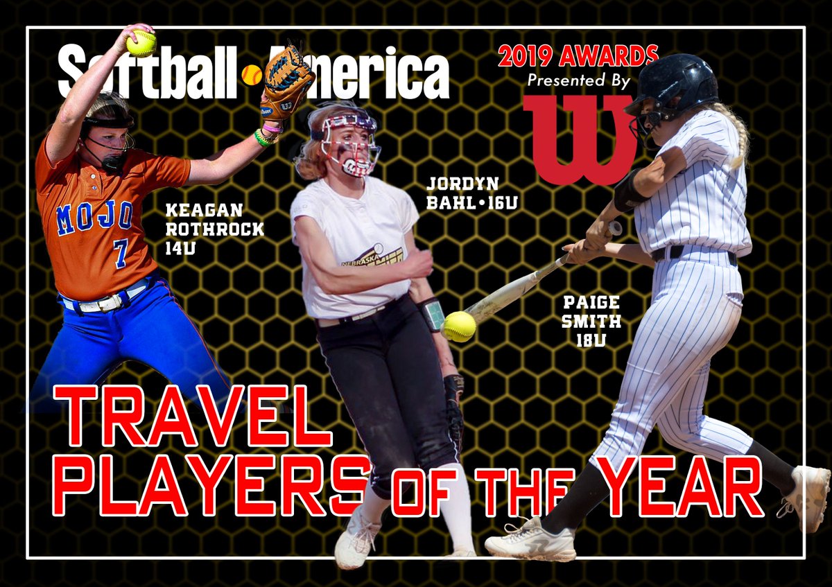 SoftbalAmerica's tweet photo. Congrats to our first-ever Travel Players of the Year presented by @wilsonballglove.
https://t.co/DlcqnlVS7Y https://t.co/xasOVMt00Q